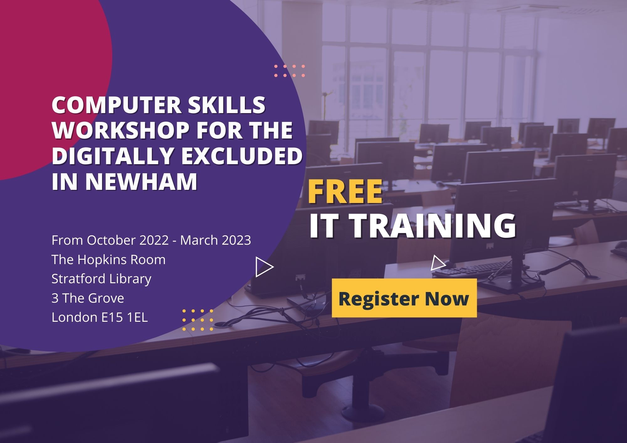 Free IT Training Sessions In Newham Filipino Women s Association UK Free It Training Sessions In Newham Filipino Women S Association Uk